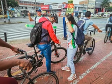 La bicicleta se paseó por el corredor verde de Cali en el Día sin Carro y Moto