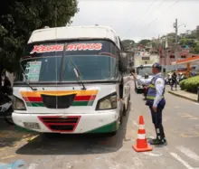Una reducción del 95% del parque automotor se  percibió en las entradas Cali en el Día sin carro y sin moto