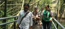 Recorrido por bosques urbanos fue uno de los atractivos en la jornada de movilidad sostenible 
