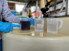 Planta de tratamiento de lixiviados de Navarro está estrenando membranas