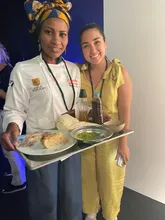 Con cocina tradicional, Mónica Mina representó a Cali en el festival gastronómico más importante de Turquía