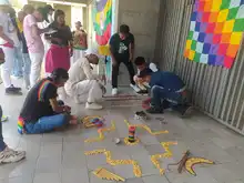 Comunidades de los cabildos Indígenas Wounaan y Yanacona de Cali, participaron de la celebración de la Fiesta de la Luna