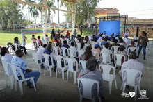 Secretaría de Educación acompaña jornadas de Concejo a la Calle en Navarro y El Hormiguero