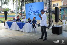 Secretaría de Educación acompaña jornadas de Concejo a la Calle en Navarro y El Hormiguero