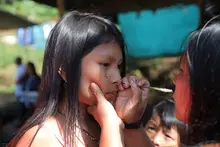 Una mañana con los estudiantes de la comunidad Wounnan que habita en Cali