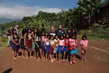 Una mañana con los estudiantes de la comunidad Wounnan que habita en Cali