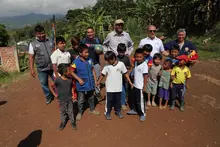 Una mañana con los estudiantes de la comunidad Wounnan que habita en Cali
