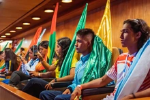Con música, colores y alegría se inauguraron oficialmente los Juegos Universitarios Nacionales