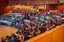 Con música, colores y alegría se inauguraron oficialmente los Juegos Universitarios Nacionales