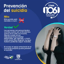 Línea 106: la estrategia contra las crisis en salud mental de caleños y caleñas