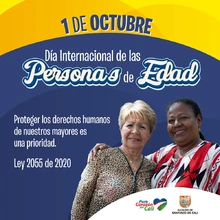 1 de octubre, Día Internacional de las Personas de Edad