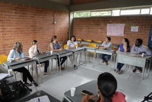 Directora Nacional de Educación Inicial visitó planteles oficiales de Cali