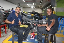 Ser técnicos en mecánica de motos era un sueño y se les hizo realidad con Todas y Todos a Estudiar
