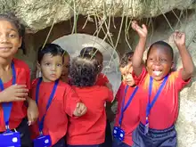 Niños y niñas de Cali se tomaron el Zoológico en el gran cierre de la ‘vacunatón y registratón’