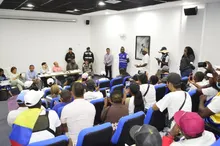 Se crea mesa de diálogo con manifestantes que habitan en el sector de navarro