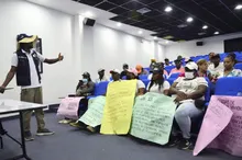 Se crea mesa de diálogo con manifestantes que habitan en el sector de navarro