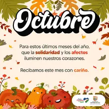 Bienvenida Octubre 4