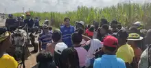 Mediadores de Paz presentes en la ejecución de la orden judicial de desalojo