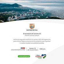 Conéctate a la segunda rendición de cuentas de la Secretaría de Turismo Distrital 