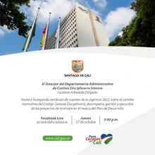 Rendición de cuenta vigencia 2022