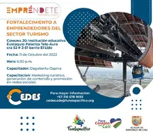 Comenzaron jornadas de capacitación para emprendedores del sector turístico