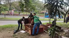 Funcionarios, contratistas y operadores de aseo se unieron en una gran muestra de amor a Cali