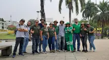 Funcionarios, contratistas y operadores de aseo se unieron en una gran muestra de amor a Cali