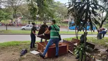 Funcionarios, contratistas y operadores de aseo se unieron en una gran muestra de amor a Cali