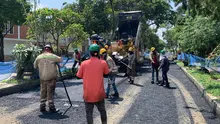 En El Troncal se renuevan vías con recursos de los caleños