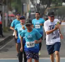 Más de 900 personas corrieron los 5 k en la Jornada Mundial del Migrante 2022