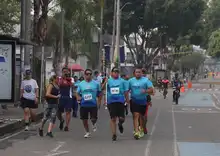 Más de 900 personas corrieron los 5 k en la Jornada Mundial del Migrante 2022