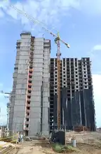 La primera edificación en Ciudad Paraíso alcanzó 20 pisos de altura 