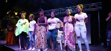 La alegría inspiró a las participantes del concurso de peinados afro “Tejiendo Esperanzas”