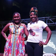 La alegría inspiró a las participantes del concurso de peinados afro “Tejiendo Esperanzas”