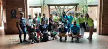 Con tradición, risas y pasos de baile se vivió el recorrido por el centro histórico