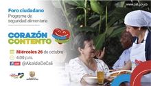 Programa ‘Corazón Contento’ será el tema del próximo foro ciudadano de la Alcaldía