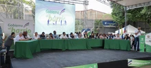 Ante habitantes de la Comuna 4, el alcalde Jorge Iván Ospina priorizó inversiones 