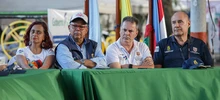 Ante habitantes de la Comuna 4, el alcalde Jorge Iván Ospina priorizó inversiones 