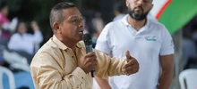Ante habitantes de la Comuna 4, el alcalde Jorge Iván Ospina priorizó inversiones 