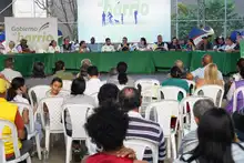 Habitantes de Berlín aprovecharon Gobierno al Barrio, para realizar sus trámites ambientales