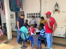 Albergue temporal para la población de Aldovea y Cauquita víctima del conflicto armado