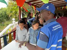 Con niños y niñas del corregimiento de Felidia se promueve la cultura ciudadana