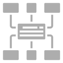 Icono Mapa mental