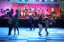 Orquesta de invidentes encendió al público en el Festival Mundial de Salsa 