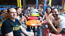 Al ritmo de la clave, turistas disfrutaron de un recorrido por la ciudad, en el marco del Festival Mundial de Salsa