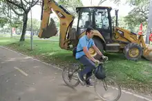 Es un hecho la instalación del primer tramo de ciclo-infraestructura corredor calle 5ª con carrera 80