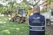 Es un hecho la instalación del primer tramo de ciclo-infraestructura corredor calle 5ª con carrera 80