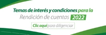Banner Rendición de Cuentas 2022