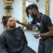 Un mensaje de reivindicación de la historia Afro transmite el artista Robe L Ninho 
