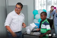 Entregada aula solar interactiva para 580 niños de la vereda El Estero